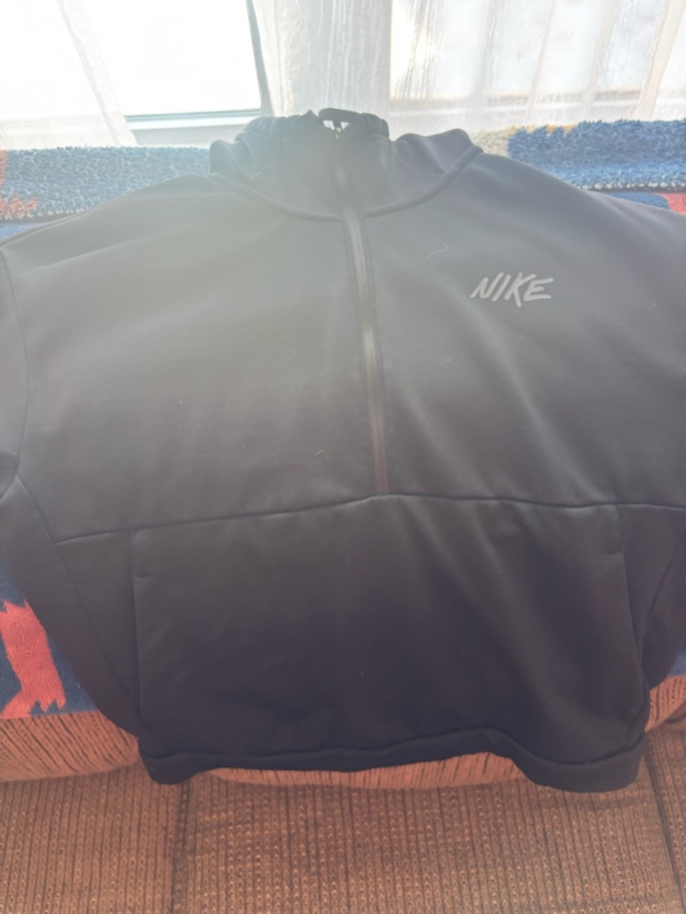 Nike Black Half-Zip Pullover